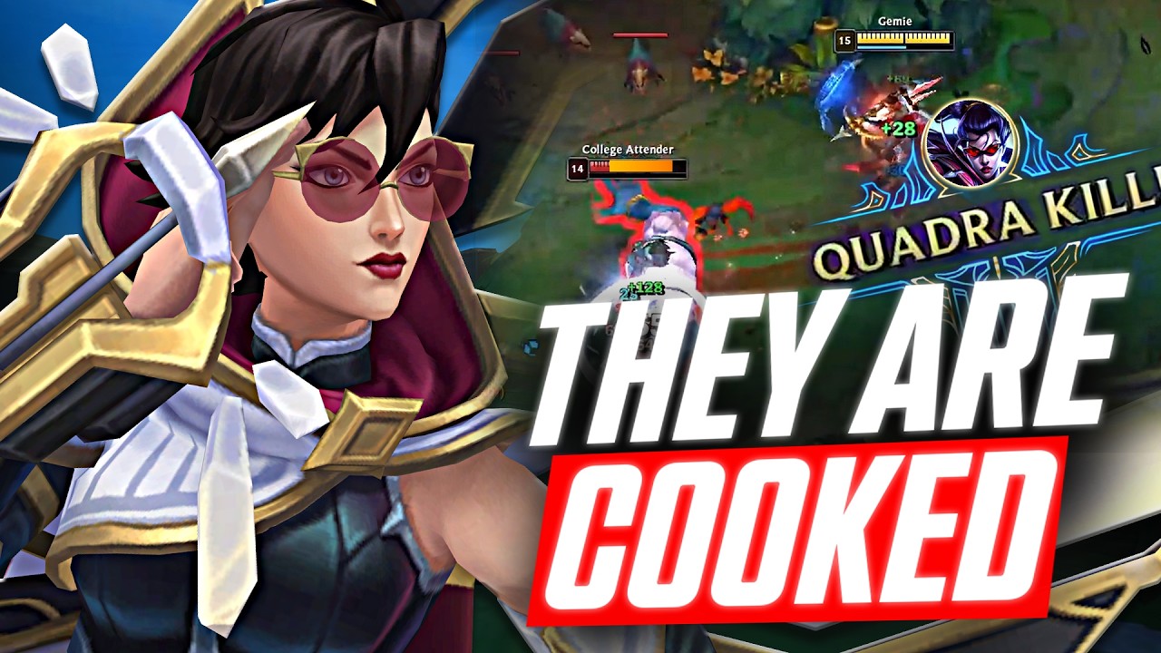 IT'S ILLEGAL TO PLAY VAYNE LIKE THIS ( INSANE QUADRA ) | Saskio