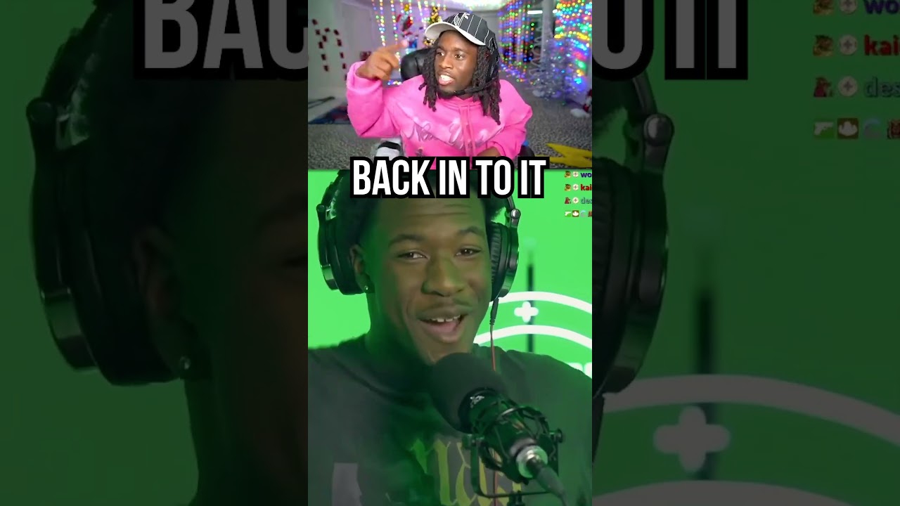 Kai Cenat Reacts to Zeddy Will Freestyle