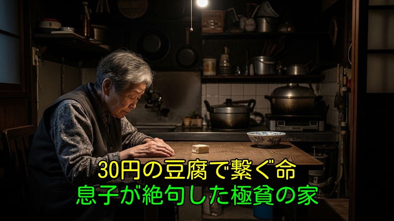 年金5万の84歳、冷房を消して命の危機。息子が号泣した衝撃の台所
