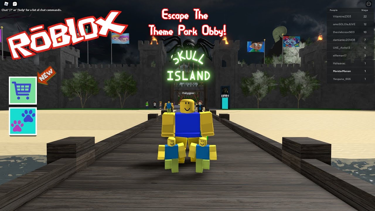 Roblox-Escape The Theme Park Obby!