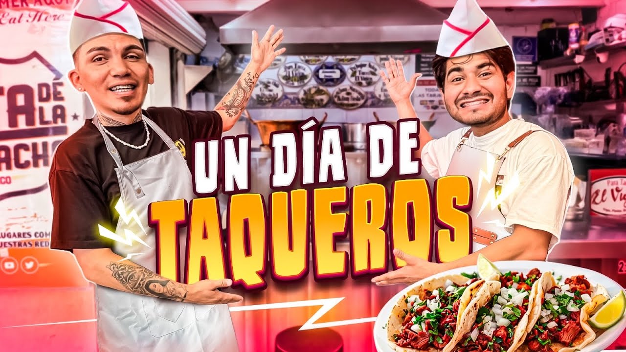 TRABJAMOS de TAQUEROS por un DIA 🌮 @Chuleychris 🔥