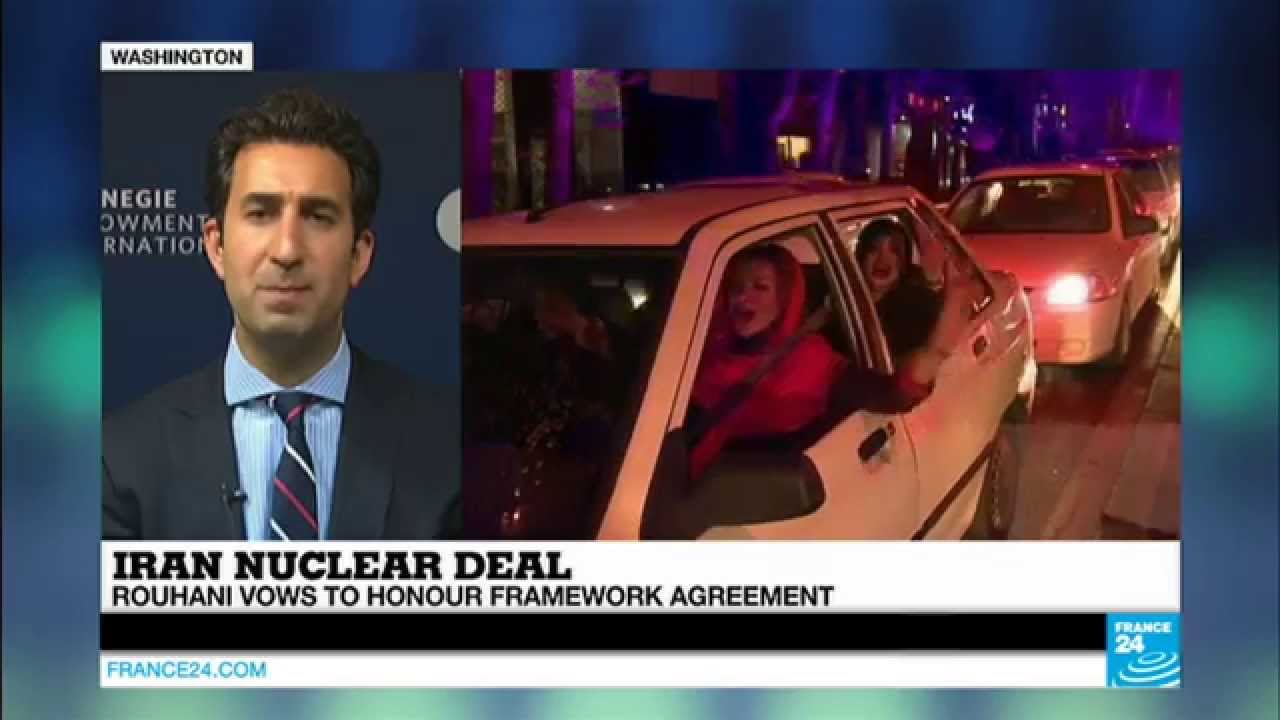 IRAN NUCLEAR TALKS - Settlement will hopefully lead to lifting of sanctions