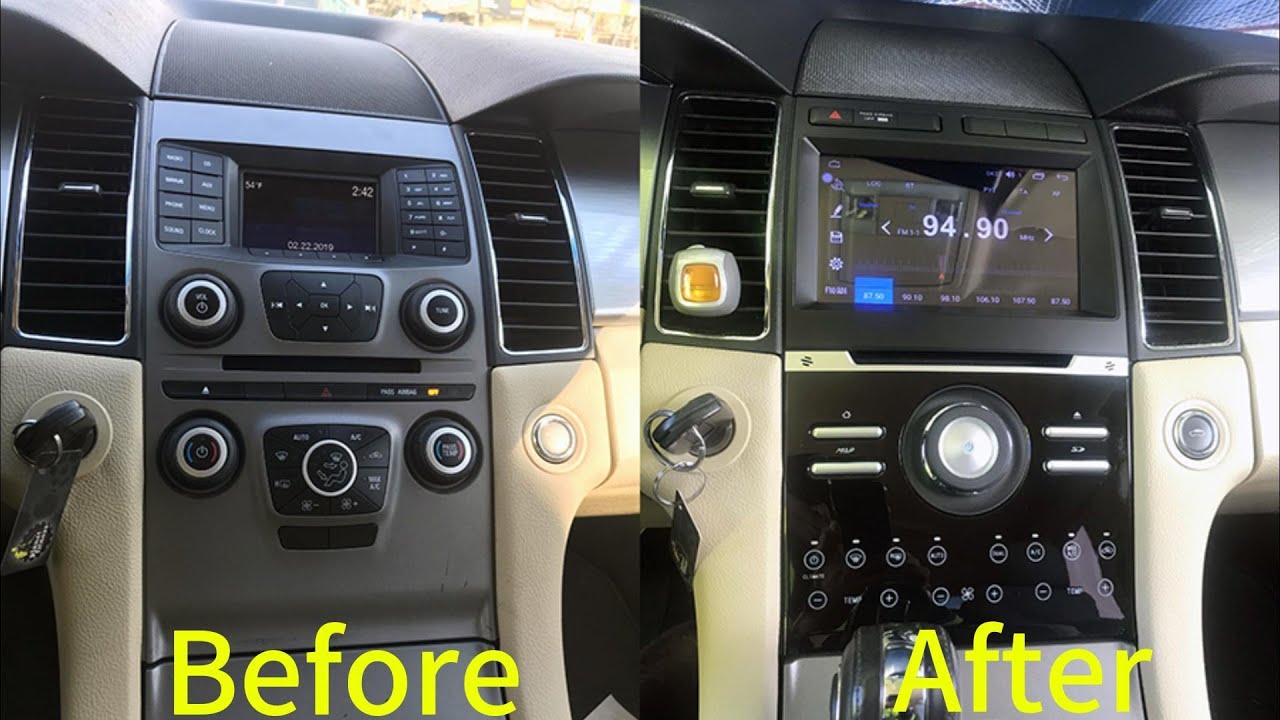 Ford Taurus 2013-2019 Aftermarket Radio Upgrade/Carplay/Android Auto