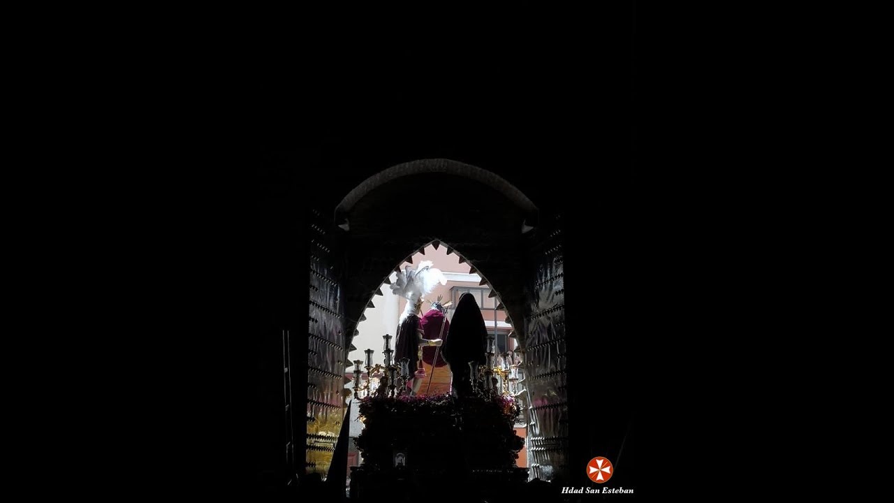 Hdad San Esteban 2019 - Entrada en su Templo