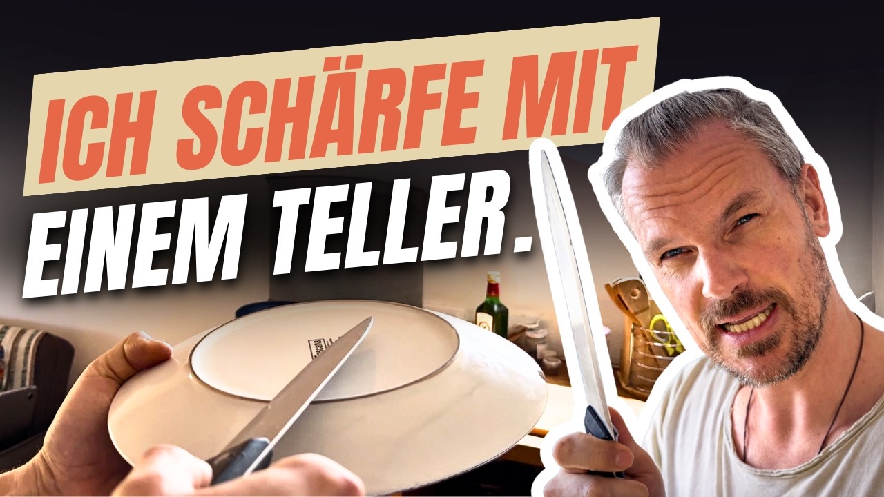 Südamerika Reise: Messer schärfen mit Keramikteller – geht das echt?