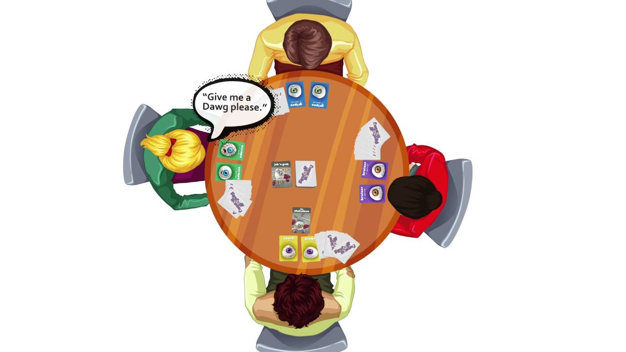 How to Play - Eyeball Boxing - A 3 Headed Giant Card Game from Quirky Engine Entertainment
