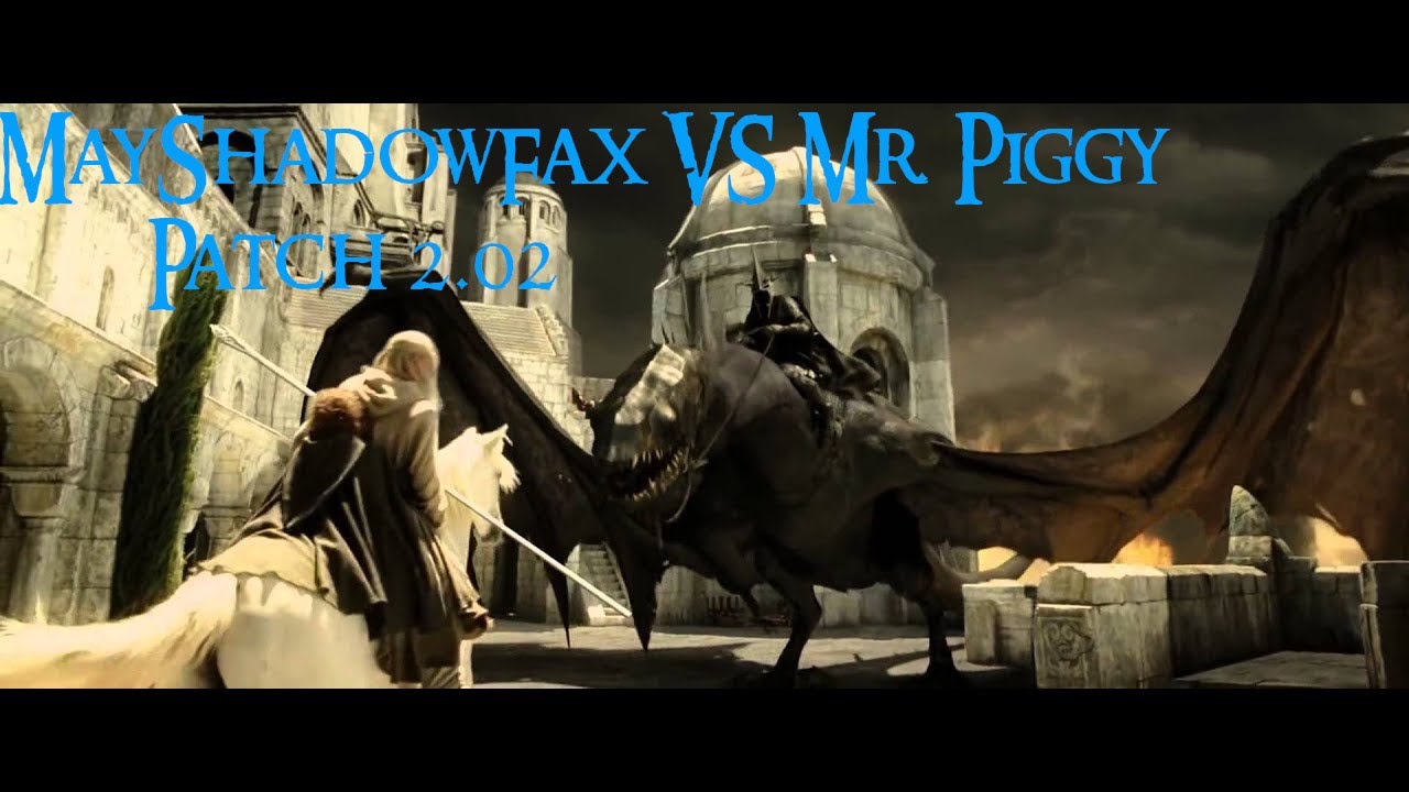 ROTWK 2.02 1v1 as Mordor VS Men (Me VS MayShadowFax)