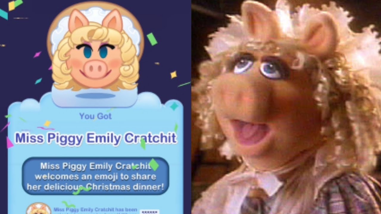 Game: Disney Emoji Blitz - Miss Piggy Emily Cratchit