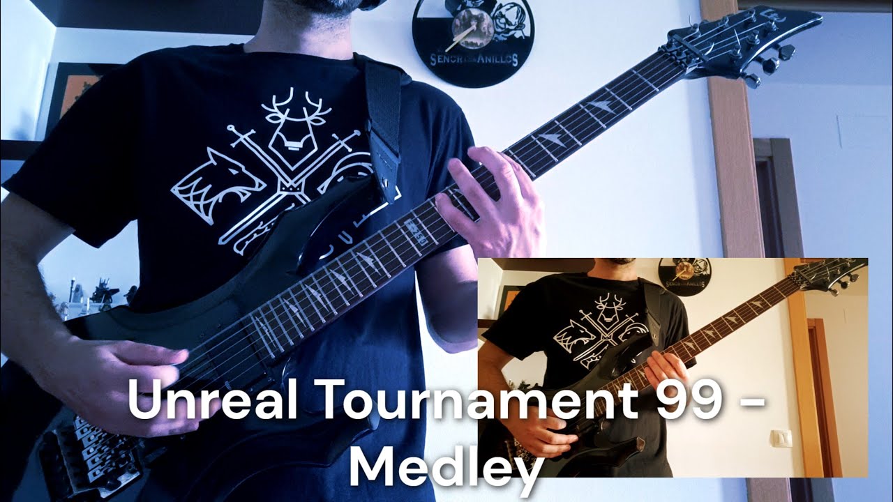 Unreal Tournament 99 OST - Title + Menu (Guitar cover)