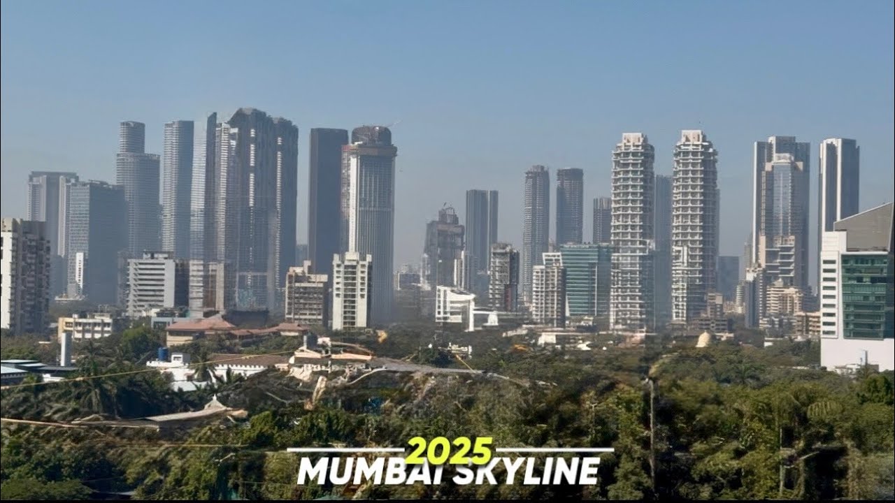 Mumbai Skyline 2025 | Skyscrapers Of Mumbai City