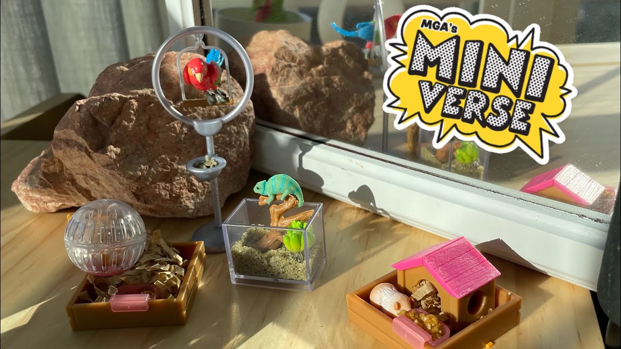 Unboxing + Making the NEW Mini Verse make it mini animals! 
