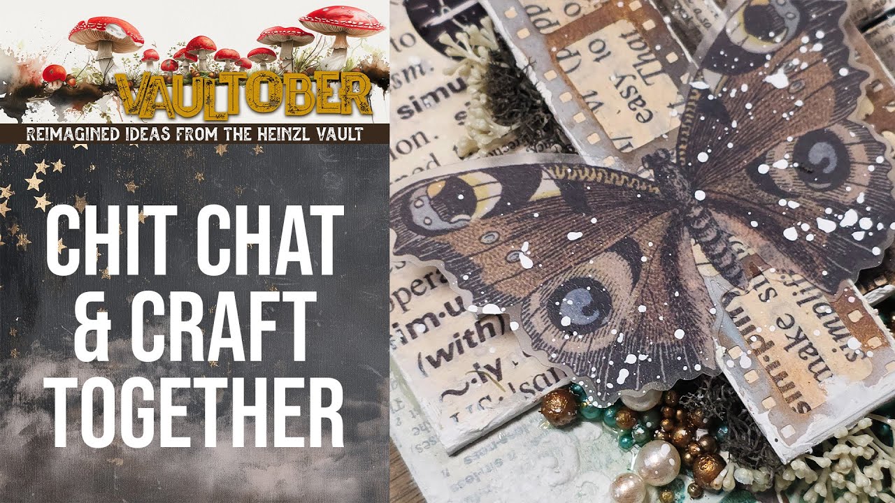 CHIT CHAT & CRAFT SOMETHING SPECIAL: when a book page changes everything [VAULTOBER #26 2025]