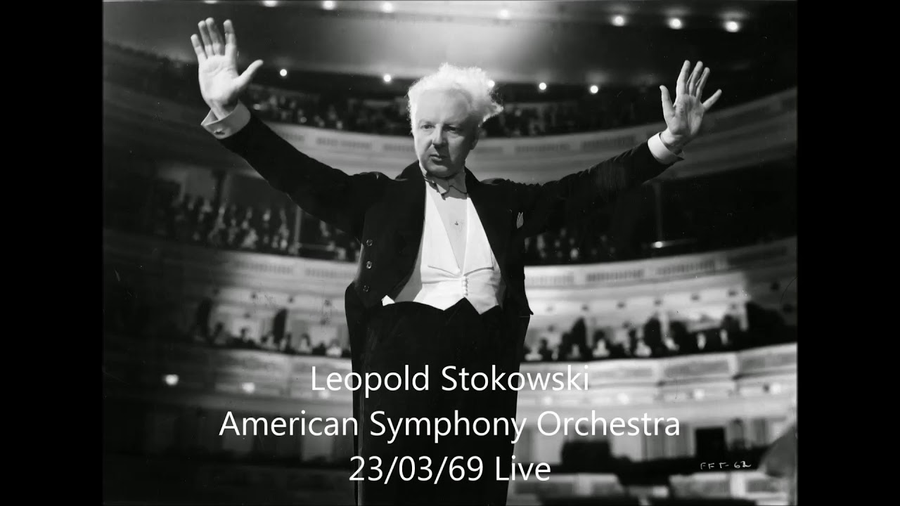 1969 Live Mozart Symphony No. 40 - Stokowski conducts