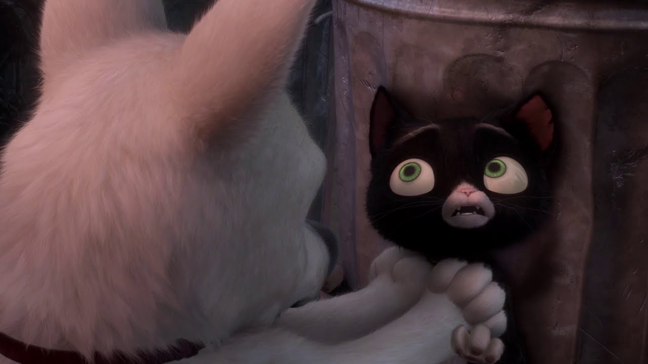 Bolt ( 2008 ) == Bolt meets Mittens ==