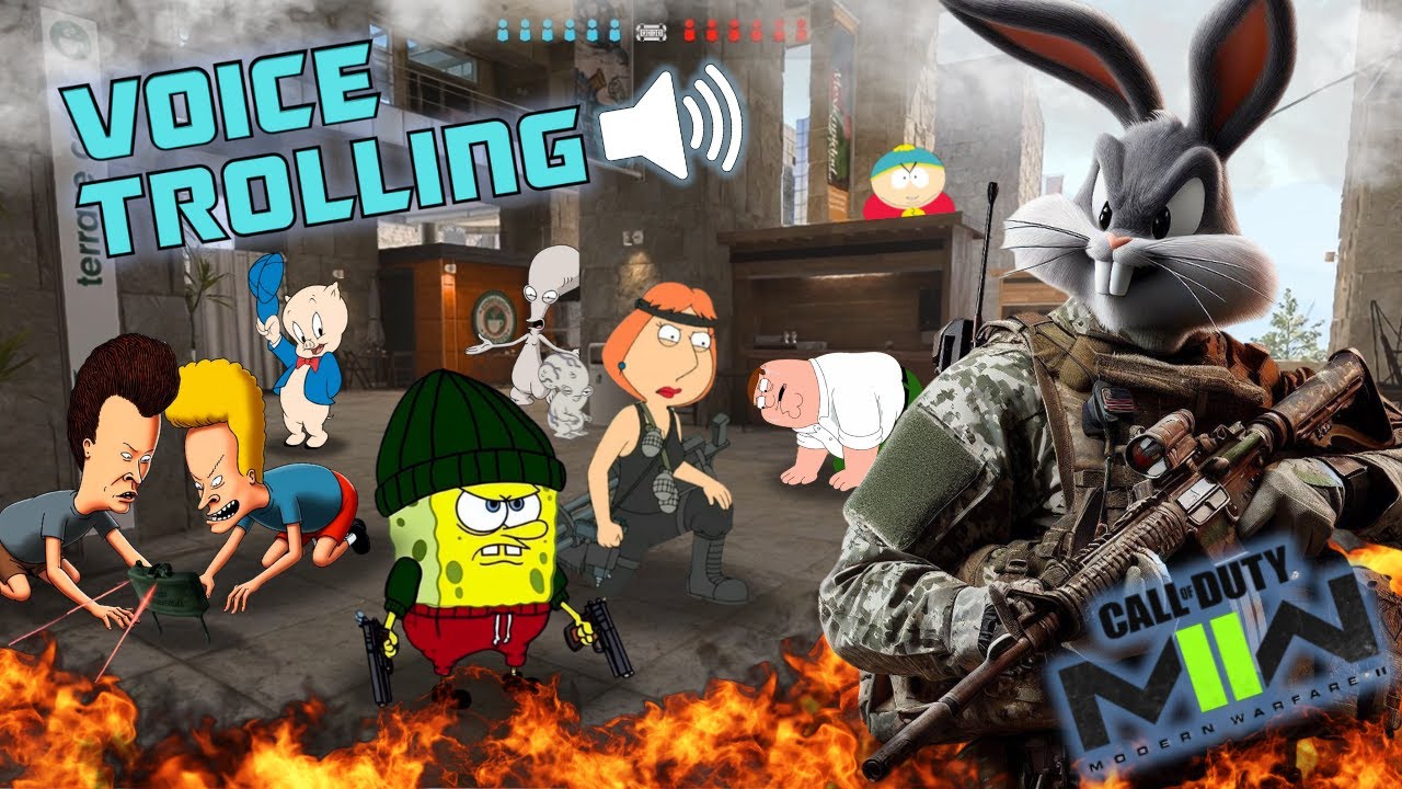 The FINAL MW2 Voice Trolling Video! (HILARIOUS REACTIONS)