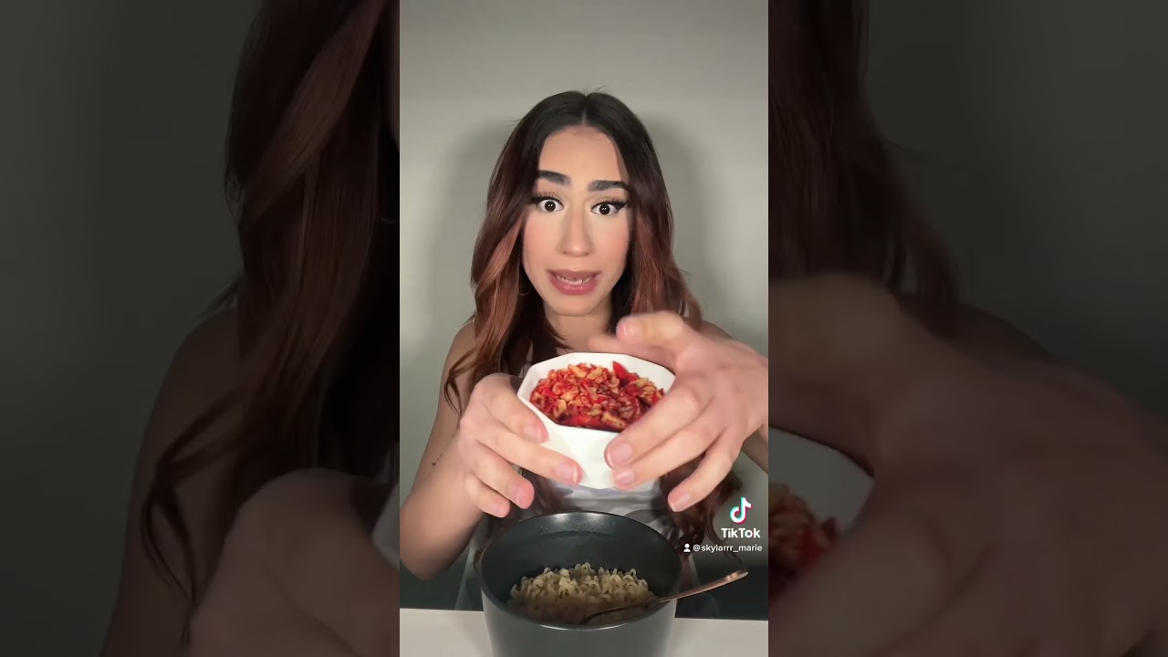 Ramen noodles & Takis ￼