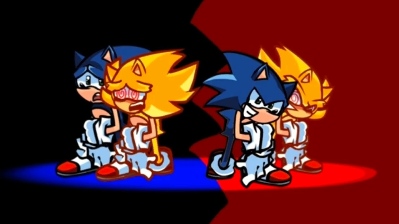 FNF Schizomania But Fleetway and Sonic Sings It (Duet Cover)