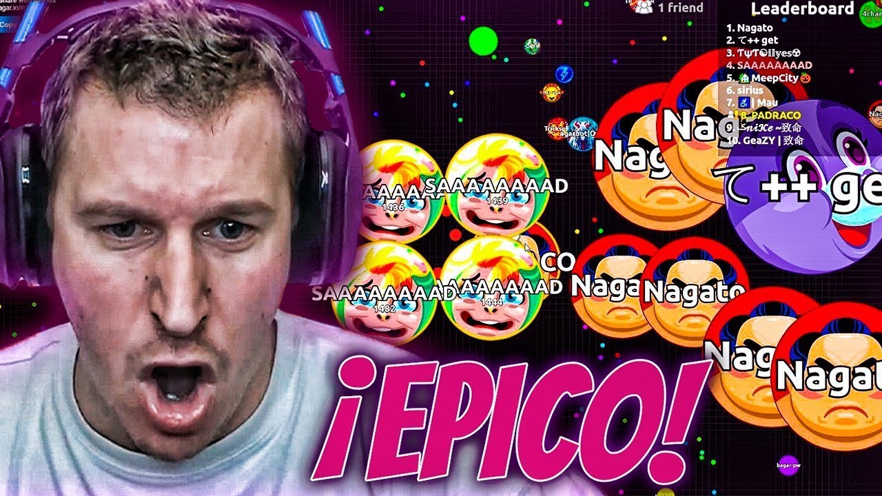 BATALLA EPIQUÍSIMA CON AGAR NEIKER - AGAR.IO