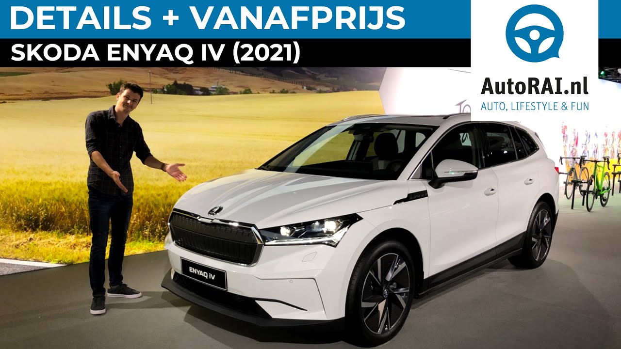 Skoda ENYAQ iV (2021): elektrische SUV van Skoda - Eerste kennismaking - AutoRAI TV