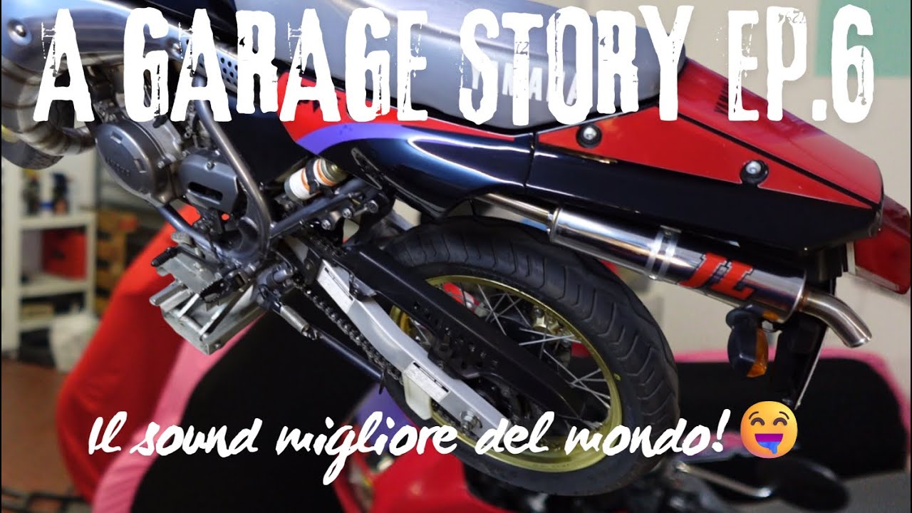 Yamaha TDR 250 montaggio espansioni Jim Lomas,che Sound🤯