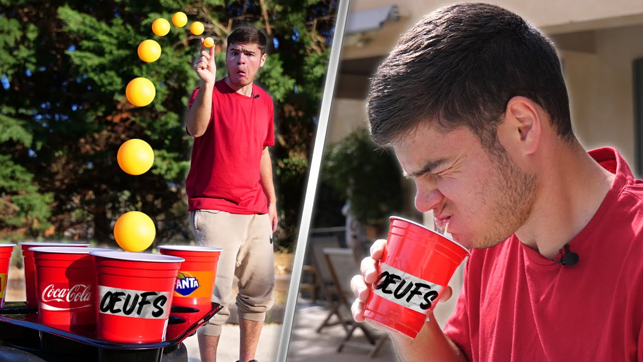 LE BEER PONG DE L'ÊXTREME !!?