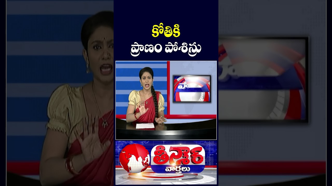 Heroic Rescue  Makthal Residents Save Monkey With CPR After Electric Shock | V6 Teenmaar