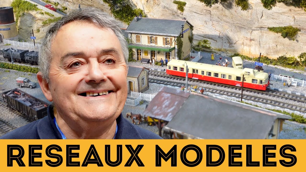 Un réseau de TRAINS MINIATURES au 1/160 qui FOURMILLE de détails !