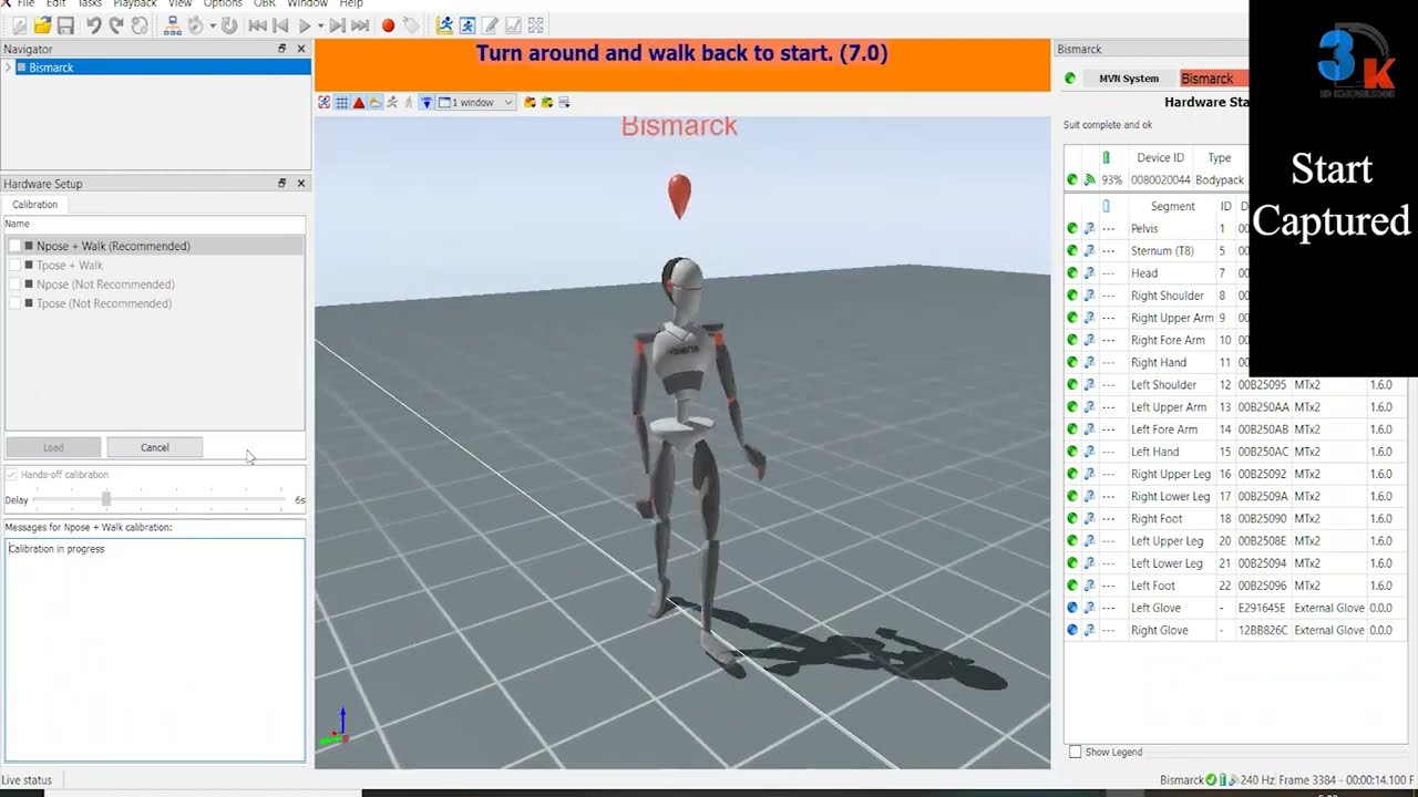 Motion Capture | Hand Motion Capture | Xsens Motion Capture | Meta Human Mocap | 3D Knowledge