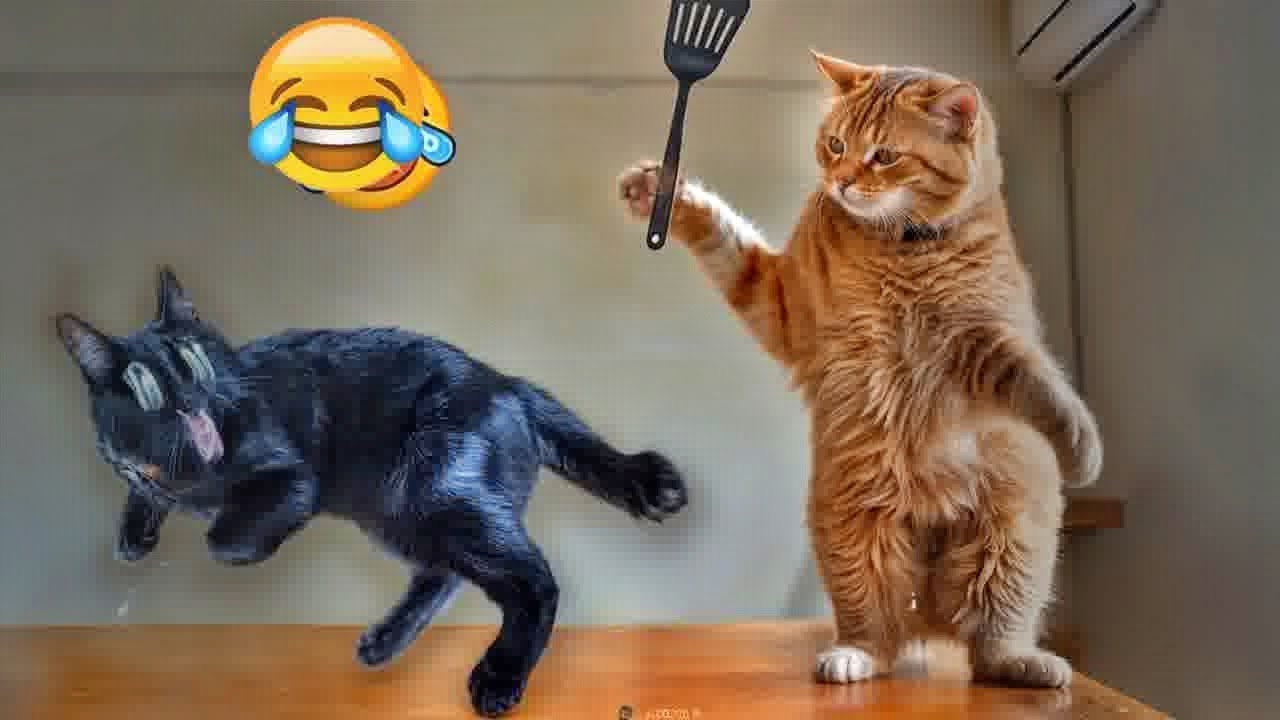 You Laugh You Lose😛Funniest Dogs and Cats 2024😺🐶