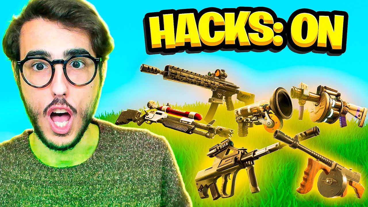 USO GLI HACKS PER AVERE SOLO ARMI MITICHE! - FORTNITE *CLICKBAIT*