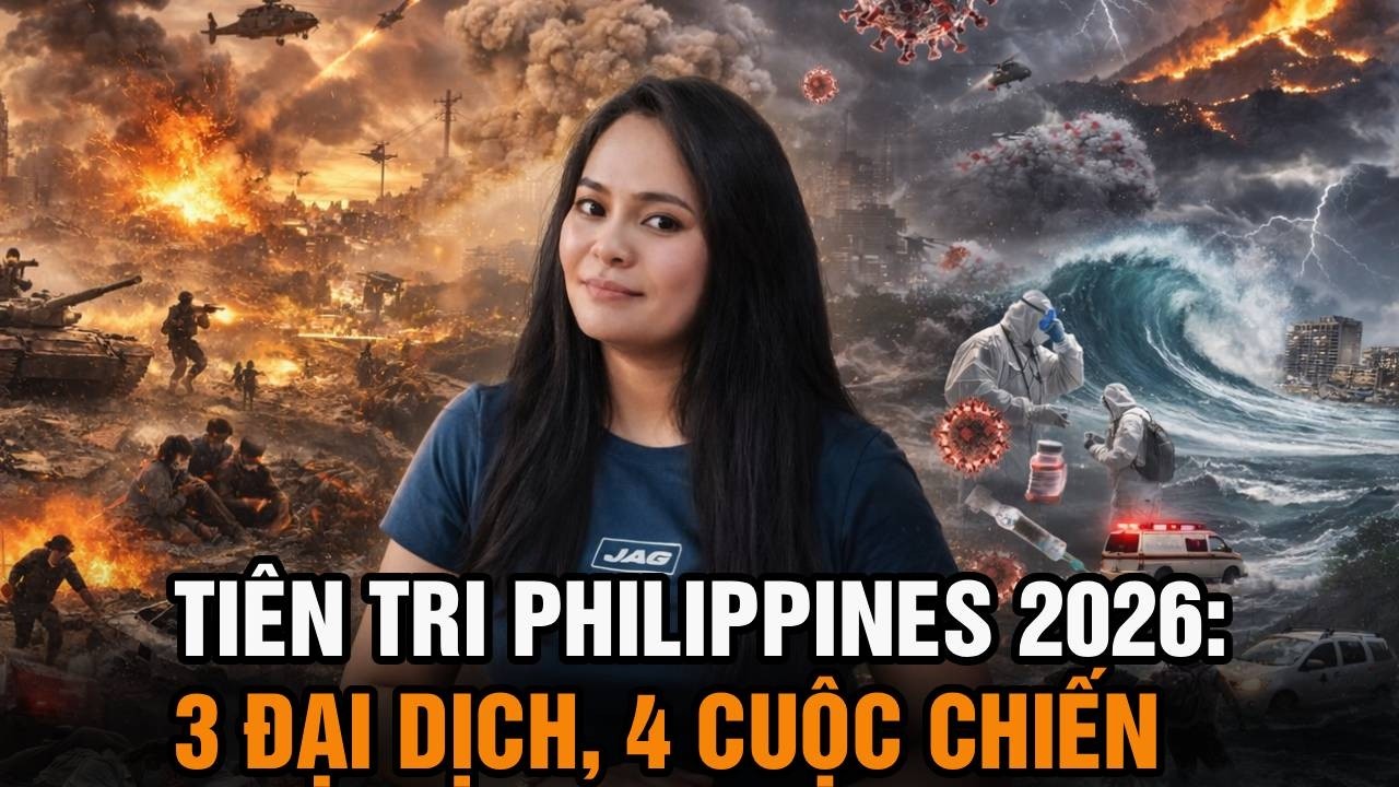 Tiên tri 2026 của nhà ngoại cảm Philippines: 3 đại dịch, 4 cuộc chiến và thảm hoạ dồn dập
