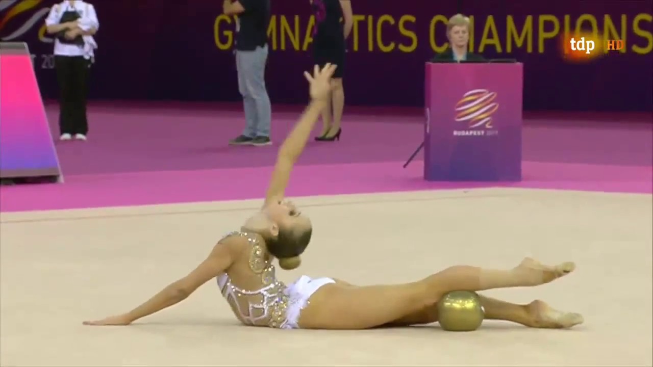 Marina Durunda (AZE). Pelota. Cto. de Europa Budapest 2017