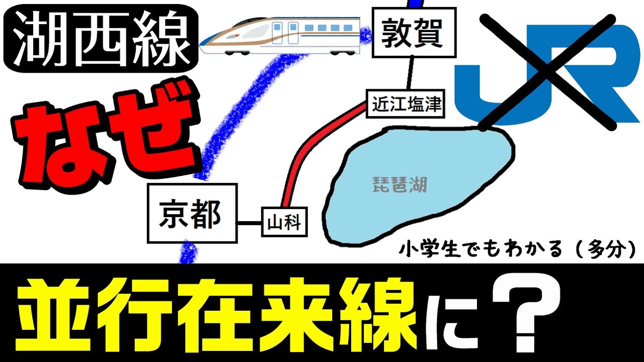 なぜ湖西線は並行在来線にされようとしているのか？ 小学生でもわかるように解説