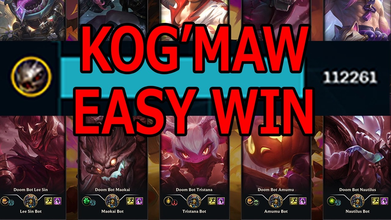 Play KOG'MAW to WIN (DOOM BOTS - VEIGAR'S EVIL!) | P25.17