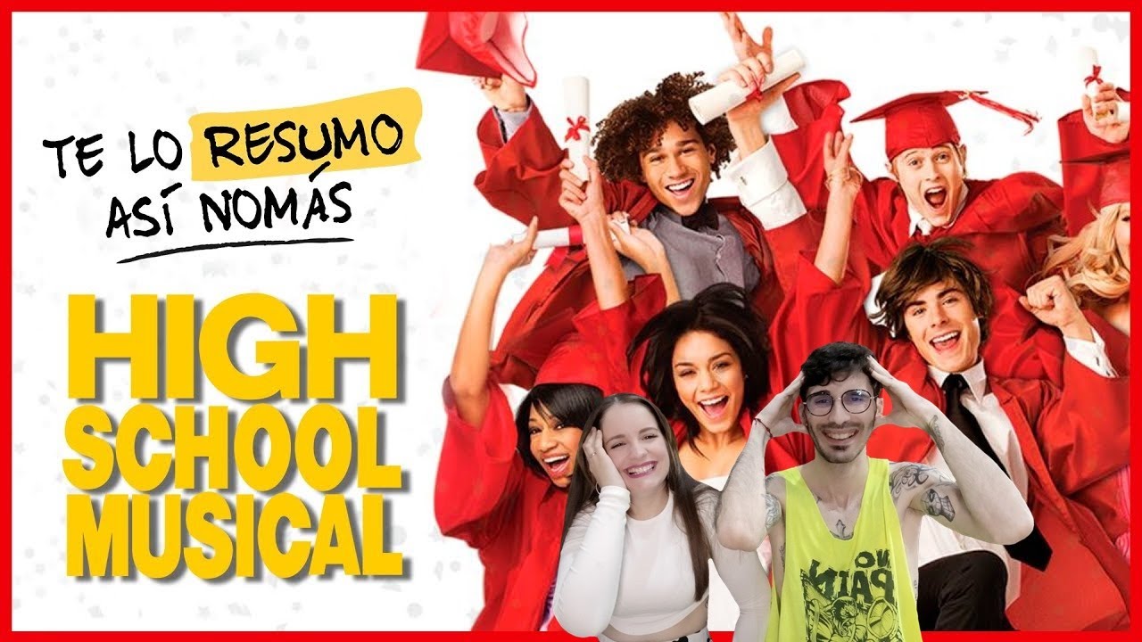 ESPAÑOLES REACCIONAN A TE LO RESUMO ASI NOMAS DE HIGH SCHOOL MUSICAL