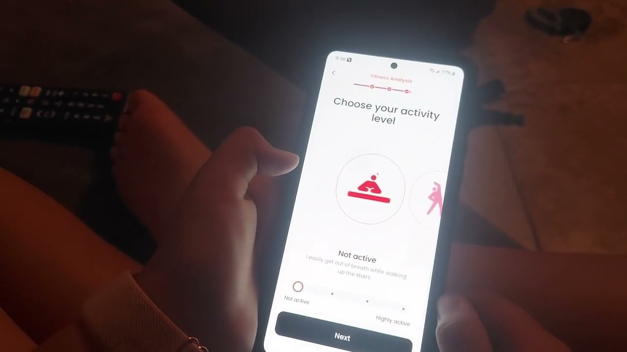 Walking Through the JustFit App