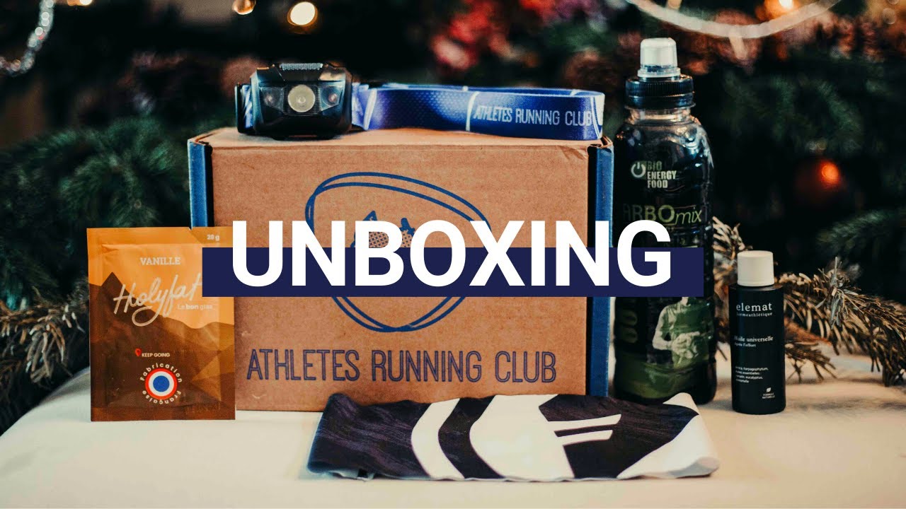 UNBOXING ATHLETES RUNNING CLUB | D&eacute;cembre 2020