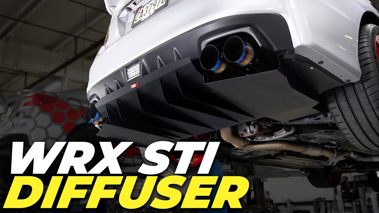 Give your WRX / STI an AGGRESSIVE new look!