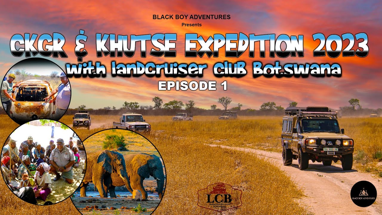 CKGR & Khutse 2023 Expedition with Landcruiser Club Botswana Ep1