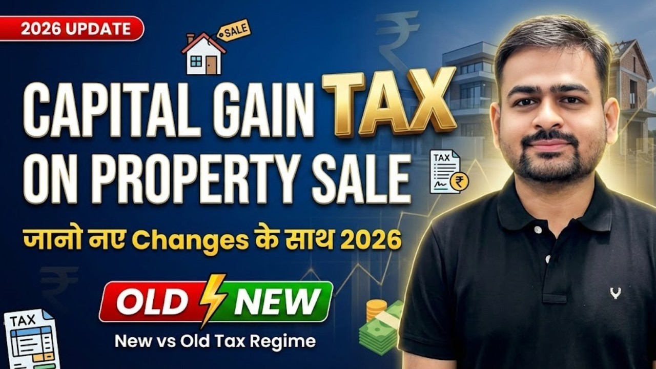 Capital Gain Tax on Property Sale | Capital Gain on Sale of Property | Tax on Property Sale in India