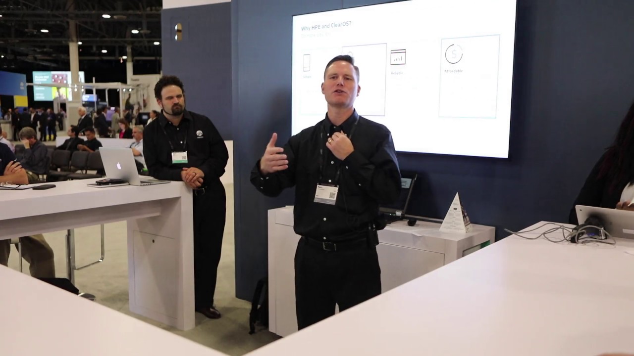ClearOS Demo @ HPE Discover 2017