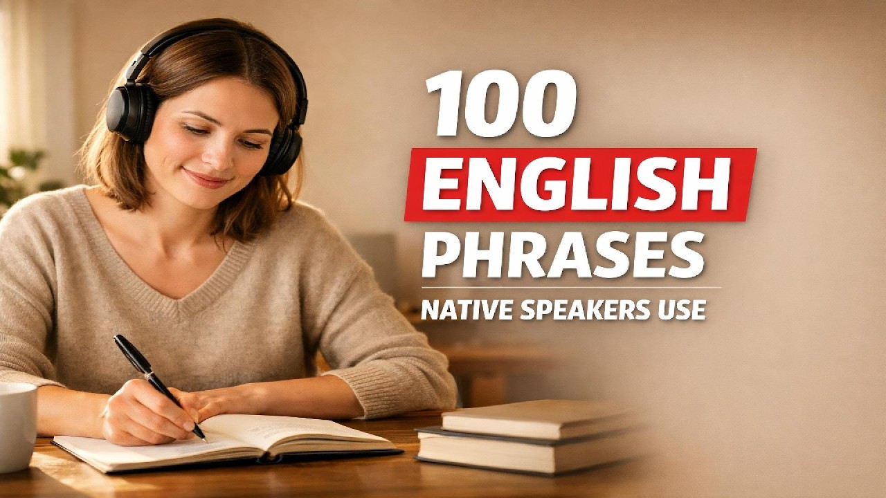 100 English Phrases Native Speakers Use Every Day | English Listening Practice