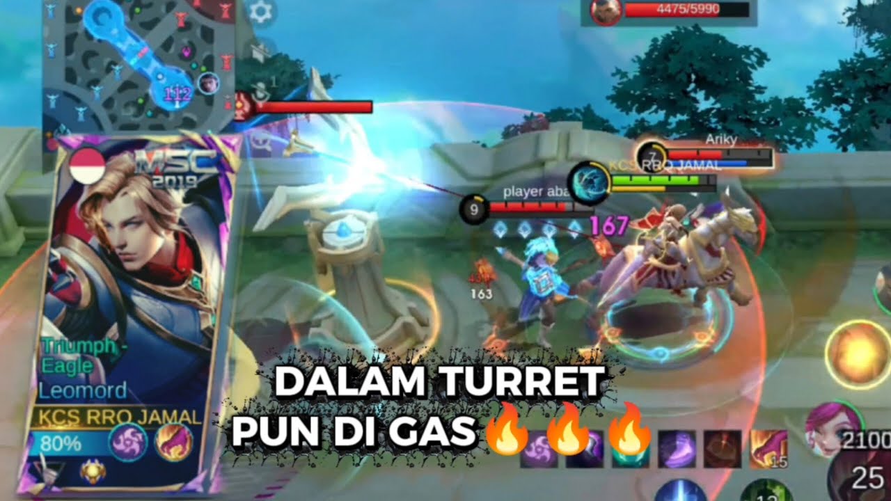 LEOMORD MANIAC TURRET GAADA HARGA DIRINYA 🔥🔥 - MOBILE LEGENDS 