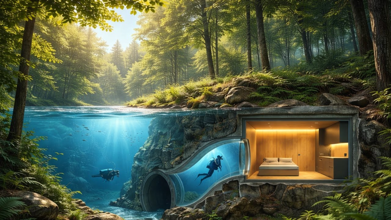 Underground Bunker Built in Total Silence – What Happens When Night Falls?