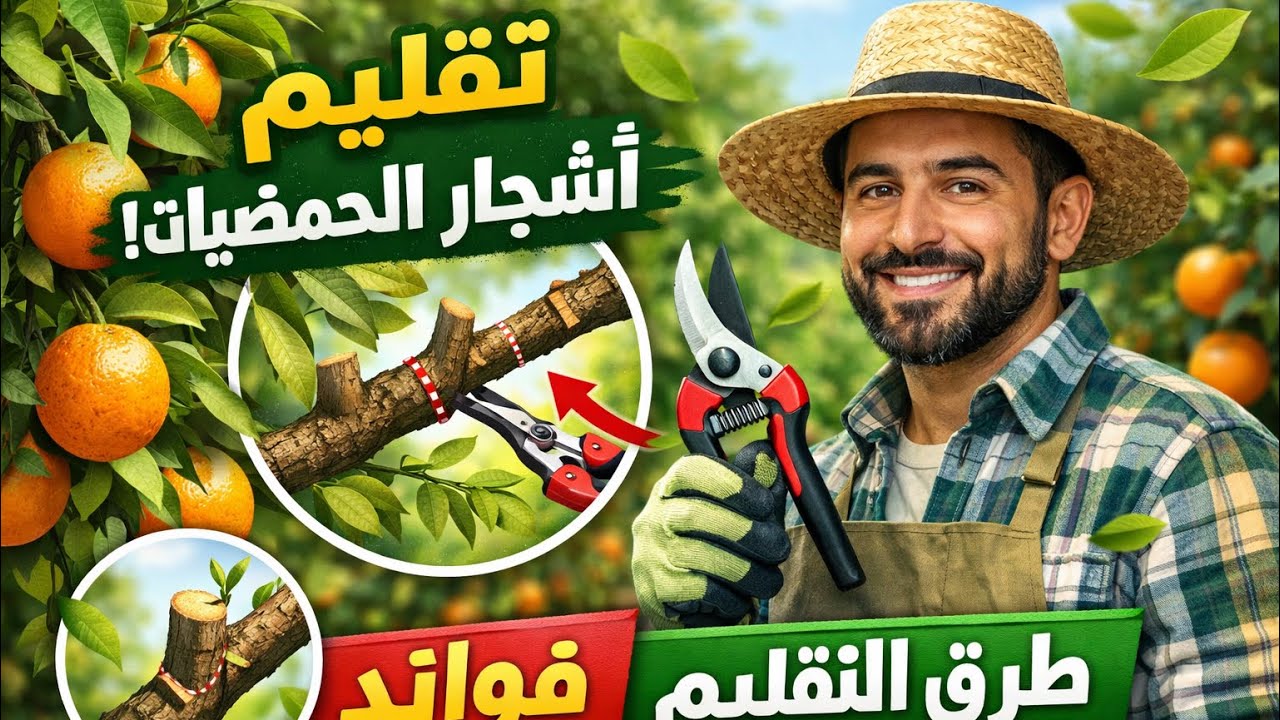 تقليم أشجار الحمضيات خطوة بخطوة: أسرار نمو وفوائد القص الصحي” #مروج_خضراء #اكسبلور #farming #زراعة 