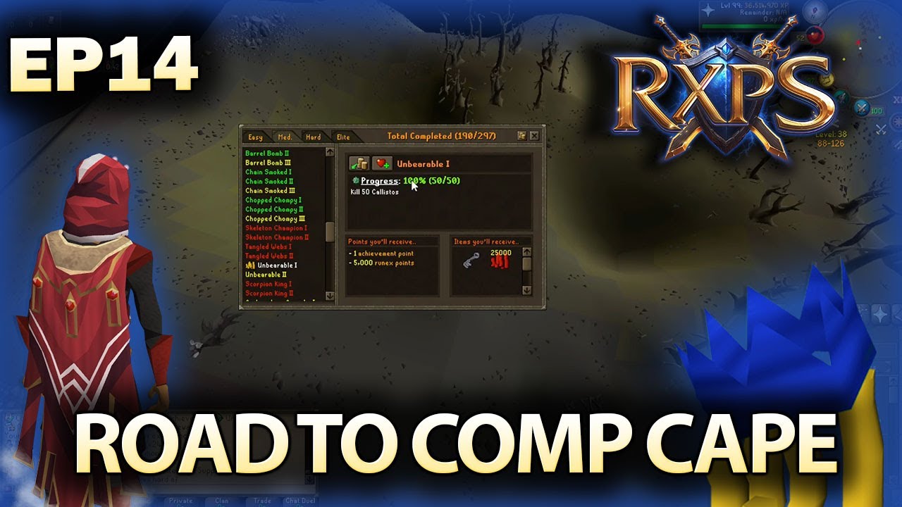 Усердно работаю над достижениями *Road 2 Comp EP.14* + розыгрыш облигаций на 75 долларов [RuneX |...