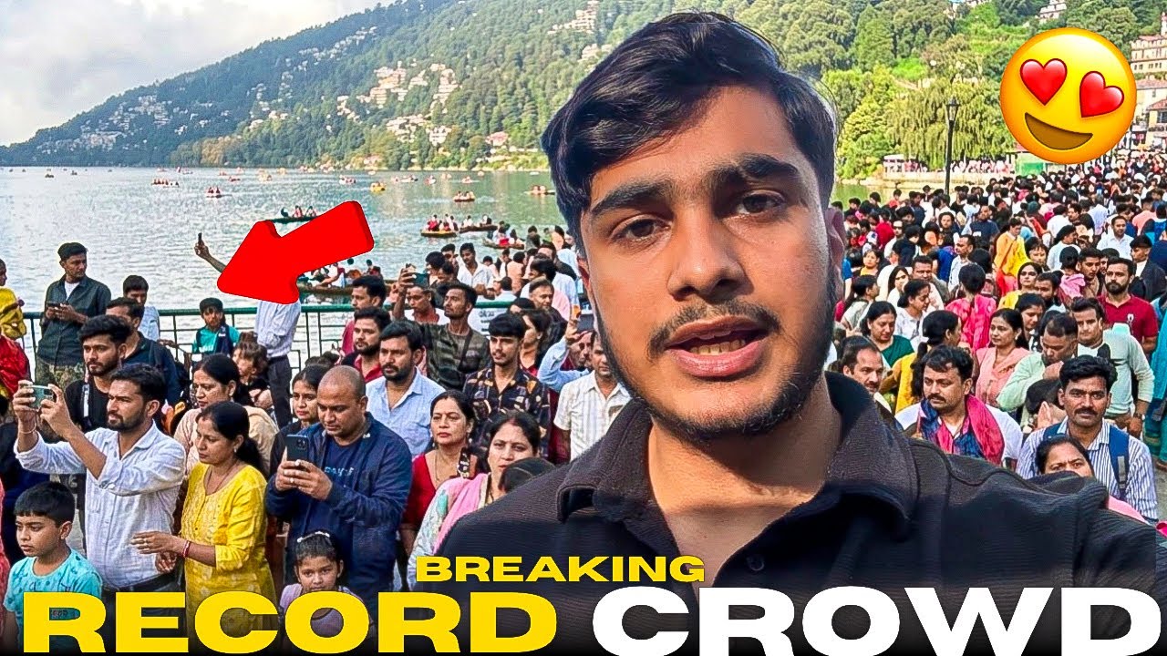 Nainital SATURDAY Extreme RUSH 😱 | Nainital Sunny Weather | Nainital Budget Hotel
