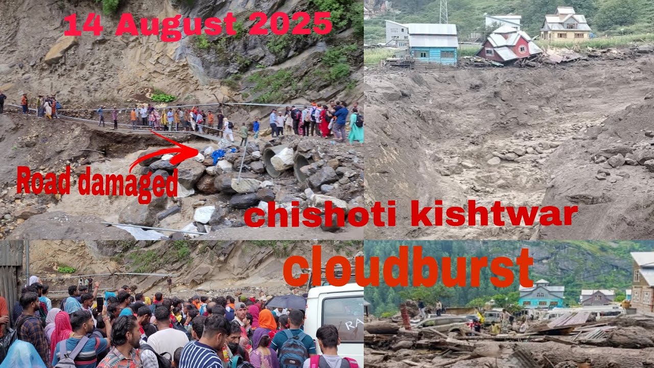 Machail vlog | cloud burst in  chishoti kishtwar  | machail cloud burst  | panshuvlogs123 | Jammu 
