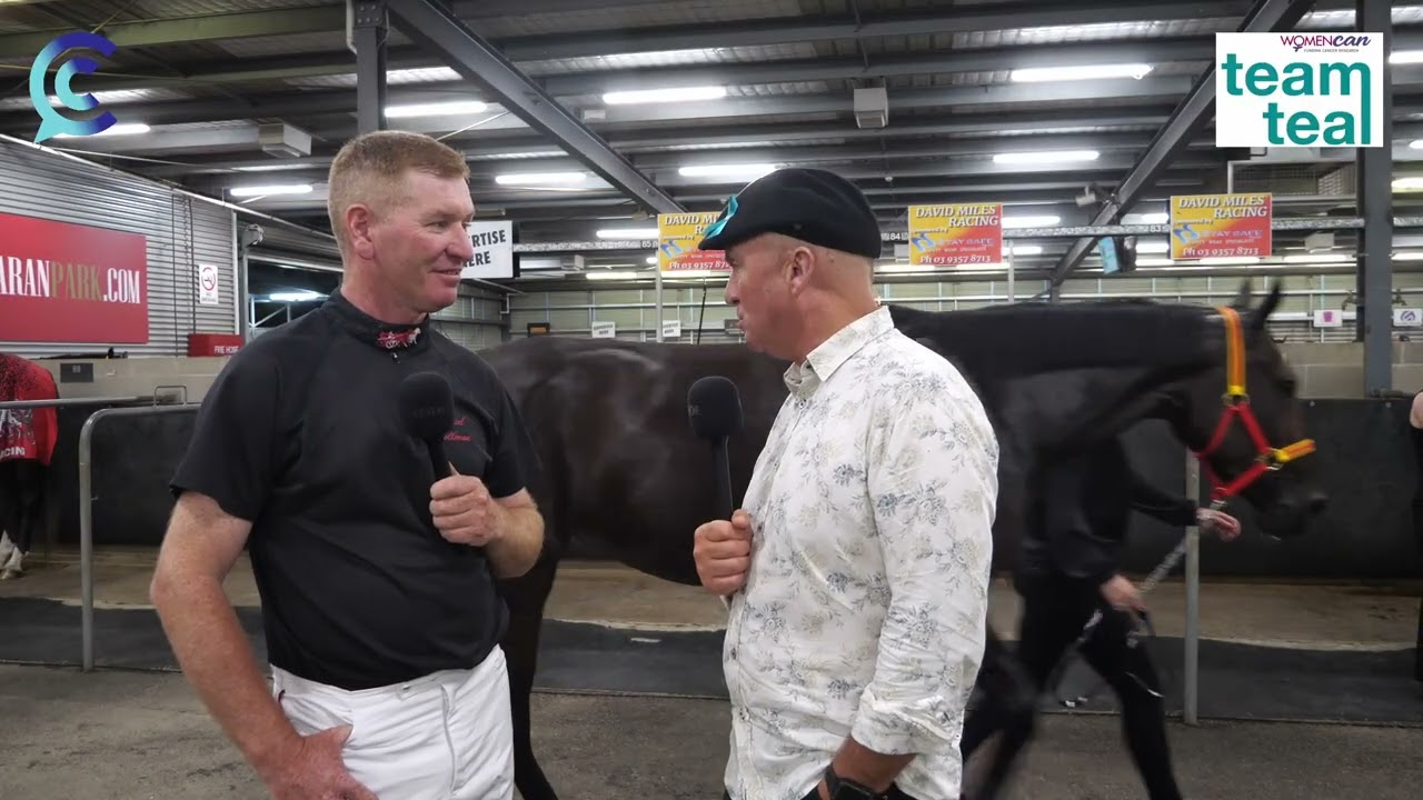 CC with Mick Bellman after winning aboard Rockinwithattitude