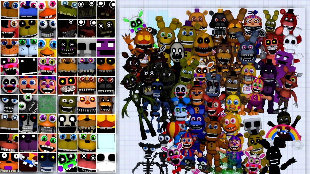 Freddy Fazbear's Pizzeria Simulator - Adventure Animatronics (FNaF World)